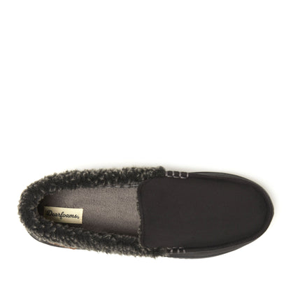 Men's Alexander Microsuede Moccasin With Berber Casing - US 5052