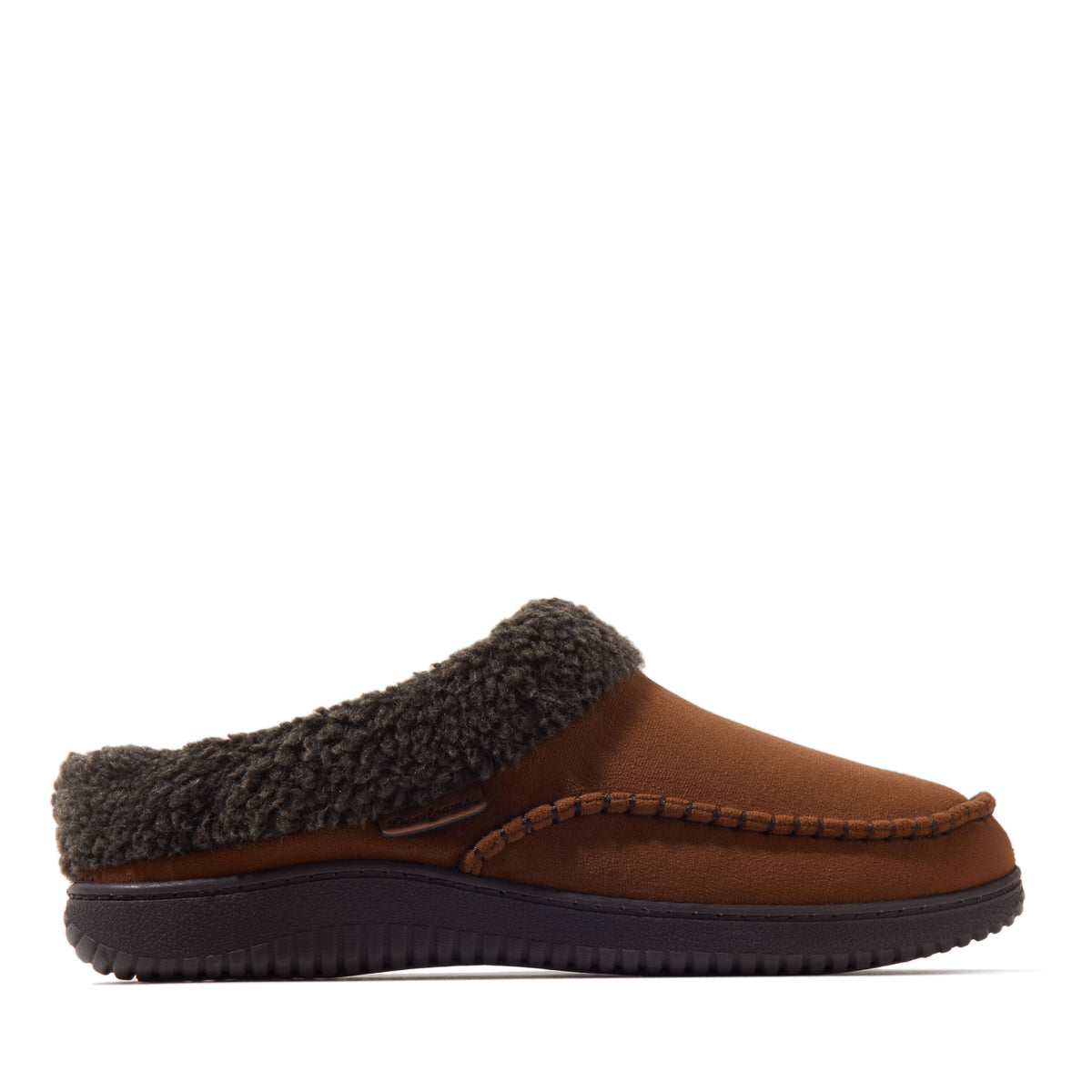 Men's Marshall Microsuede Moc Toe Clog With Berber Cuff - US 3713