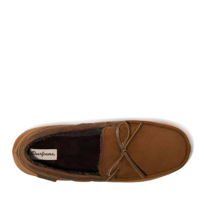 Men's Pierce Microsuede Moccasin With Tie - US 6365