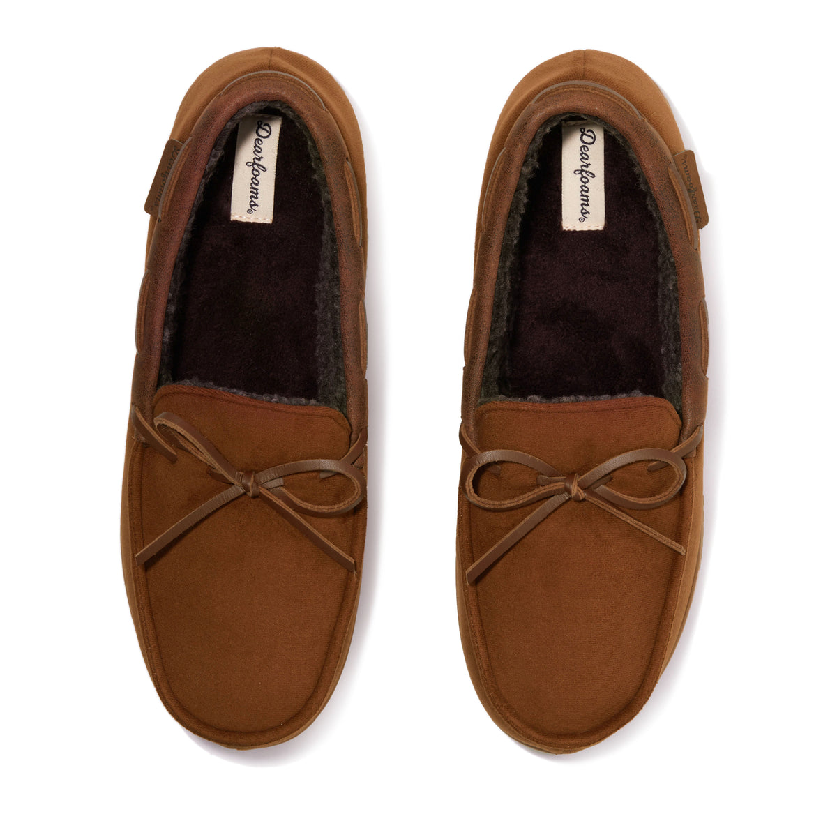 Men's Pierce Microsuede Moccasin With Tie - US 6365