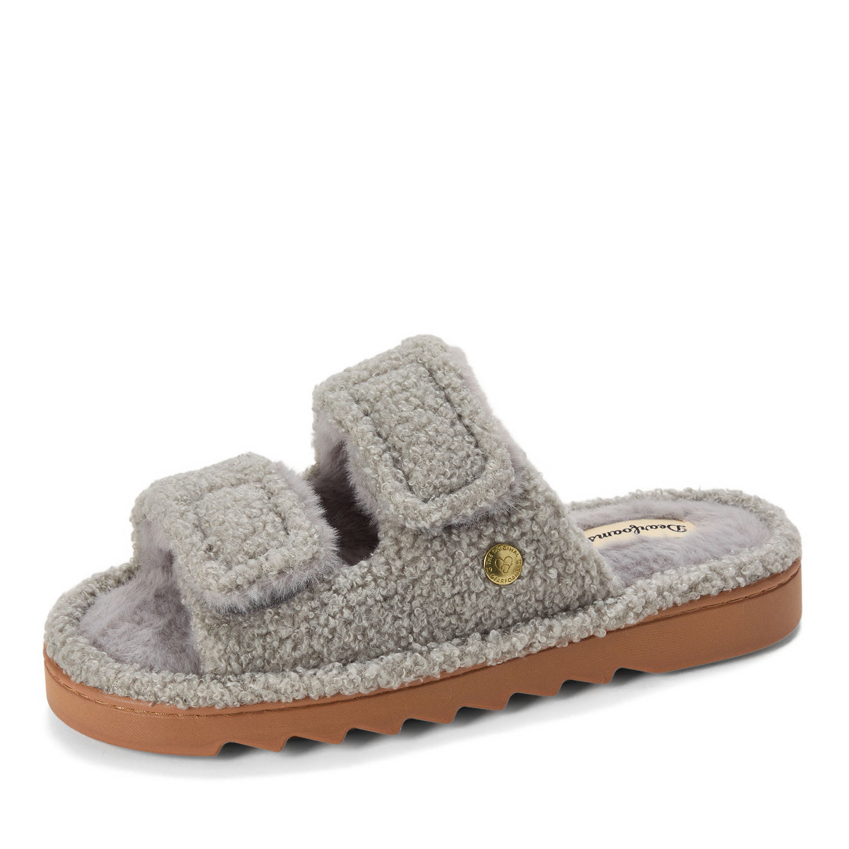 Women's Regina Teddy Double Band Slide - US 1814
