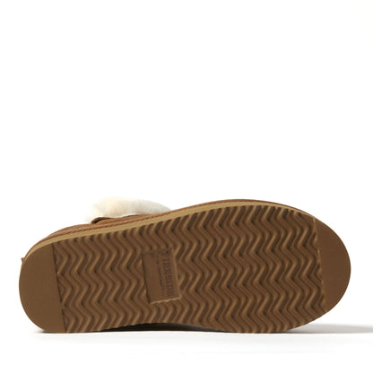 Women's Bayswater Genuine Shearling Quilted Platform Bootie - US 7374