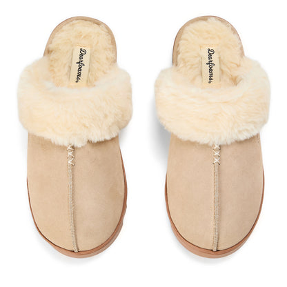 Women's Helena Genuine Suede Scuff With Prayer Seam - US 1866