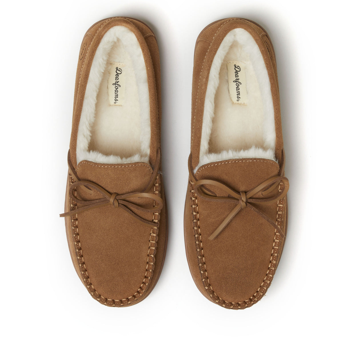 Men's Douglas Genuine Suede Moc With Tie - US 8102