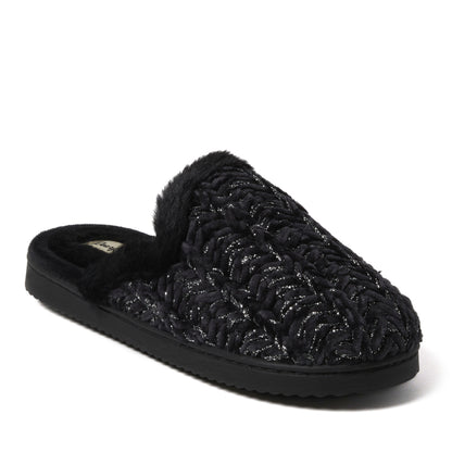 Women's Paris Chenille Shaped Tab Scuff - US 1711