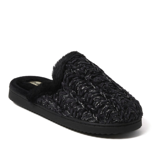 Women's Paris Chenille Shaped Tab Scuff - US 1711