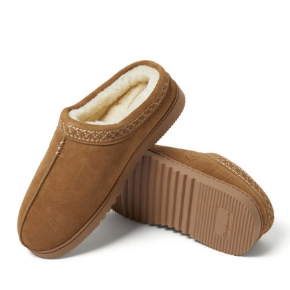 Men's Dean Genuine Suede Clog with Embroidery - US 5360