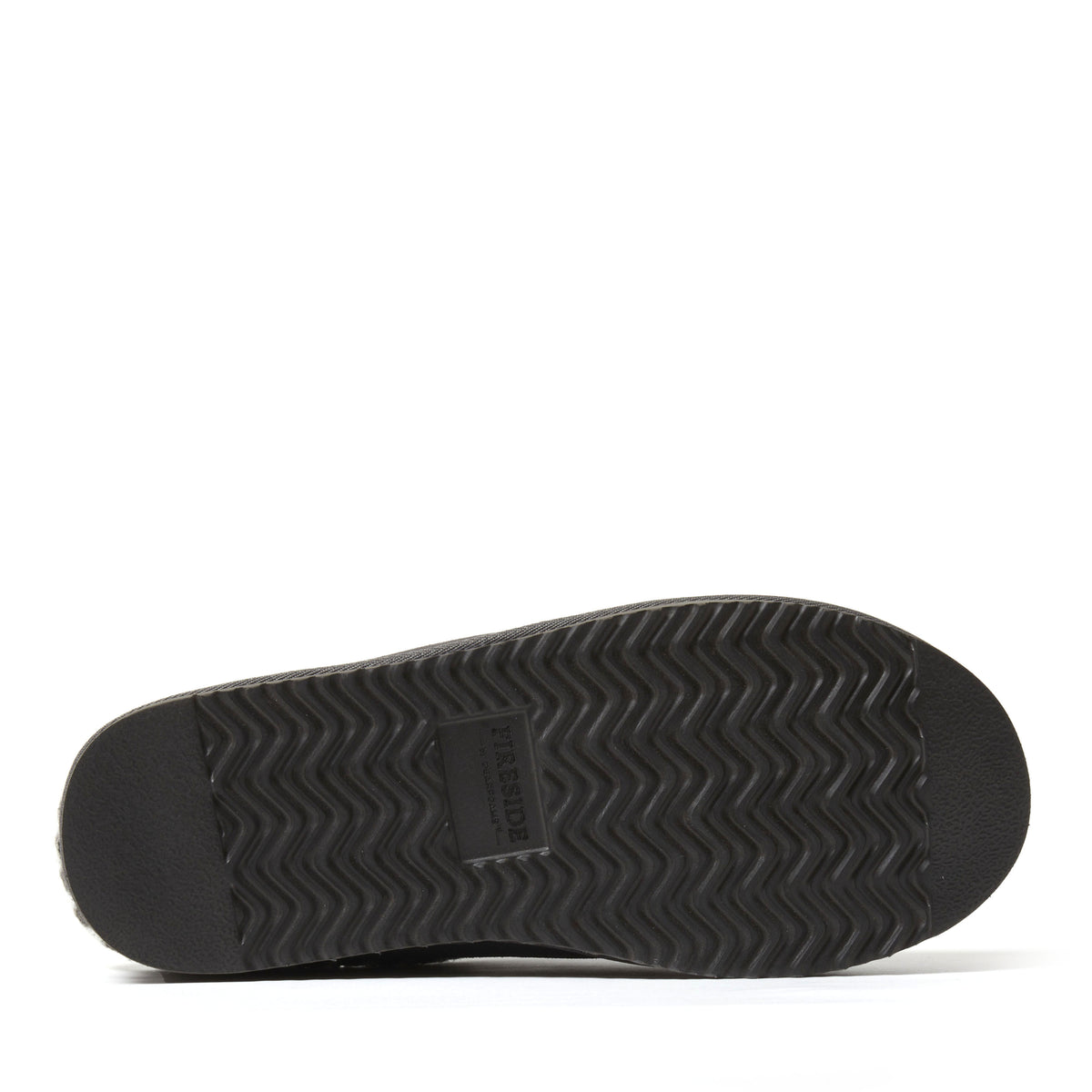 Men's Fireside by Dearfoams Grafton Genuine Shearling Clog With Taping - Water Resistant - US 8878