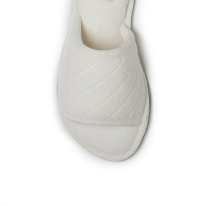 Women's Beatrice Microfiber Terry Slide with Quilted Vamp - US 9883