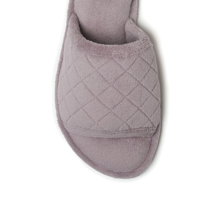 Women's Beatrice Microfiber Terry Slide with Quilted Vamp - US 8554