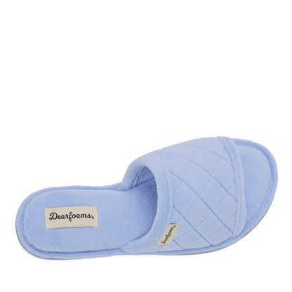 Women's Beatrice Microfiber Terry Slide with Quilted Vamp - US 3651