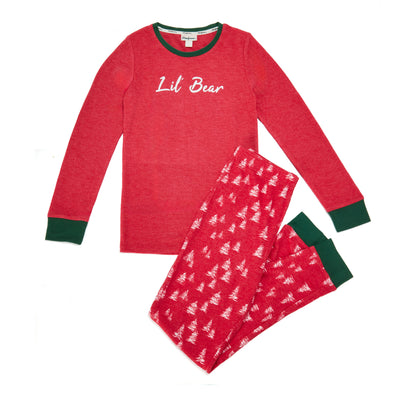 Youth/Toddler Trees Lil Bear 2 Piece Pajama Set - US 2265