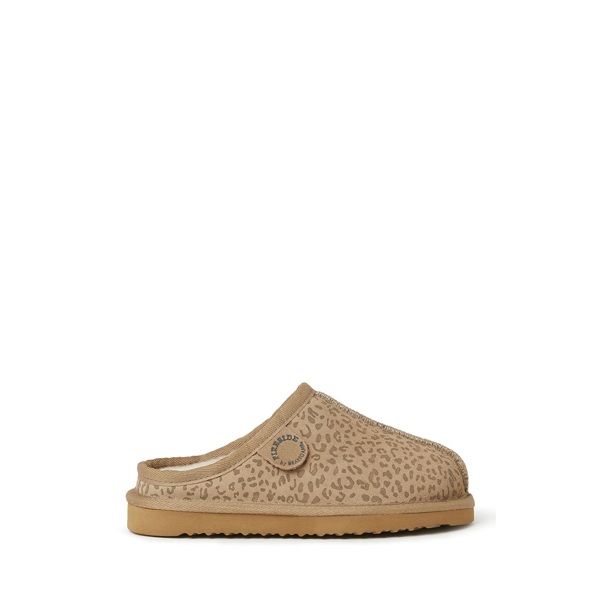 Kid's Fireside by Dearfoams Dempsey Genuine Shearling Clog Slipper - US 8359