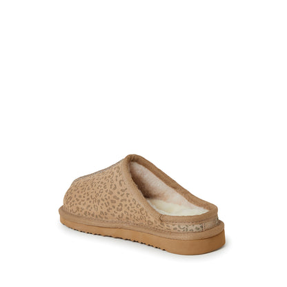 Kid's Fireside by Dearfoams Dempsey Genuine Shearling Clog Slipper - US 8359