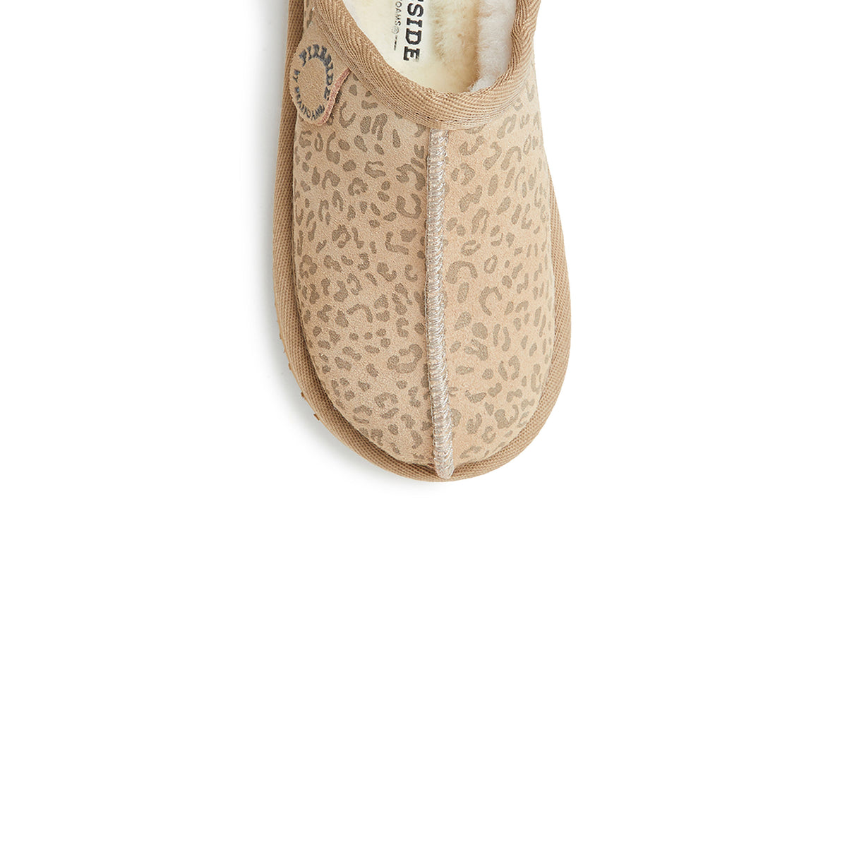 Kid's Fireside by Dearfoams Dempsey Genuine Shearling Clog Slipper - US 8359
