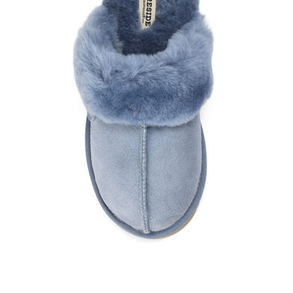 Women's Fireside by Dearfoams Sydney Genuine Shearling Scuff Slipper - US 3944