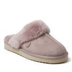 Women's Fireside by Dearfoams Sydney Genuine Shearling Scuff Slipper - US 6868