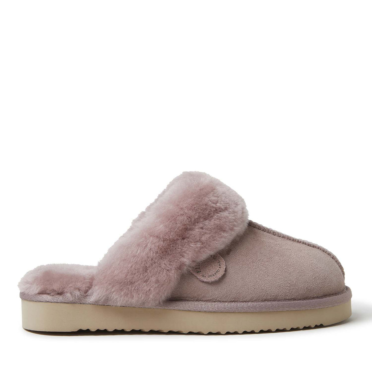 Women's Fireside by Dearfoams Sydney Genuine Shearling Scuff Slipper - US 6868