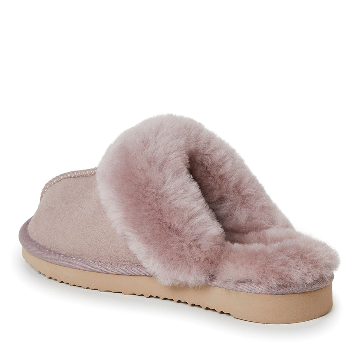 Women's Fireside by Dearfoams Sydney Genuine Shearling Scuff Slipper - US 6868
