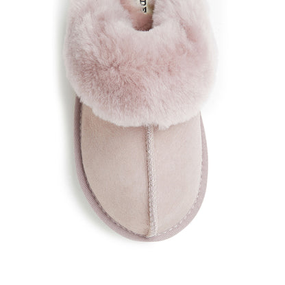 Women's Fireside by Dearfoams Sydney Genuine Shearling Scuff Slipper - US 6868
