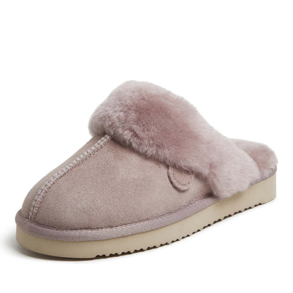 Women's Fireside by Dearfoams Sydney Genuine Shearling Scuff Slipper - US 6868