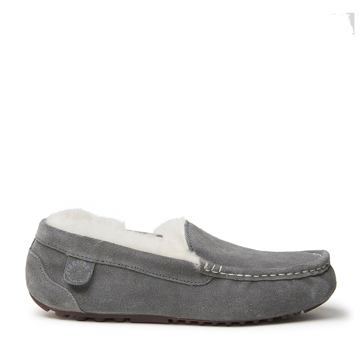 Women's Fireside by Dearfoams Mel Genuine Shearling Moccasin - US 0997
