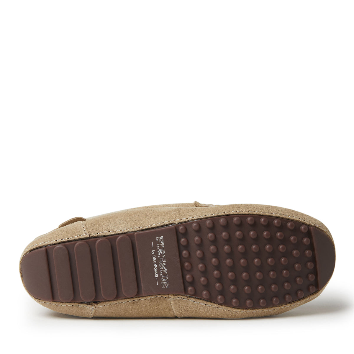 Women's Fireside by Dearfoams Mel Genuine Shearling Moccasin - US 7206