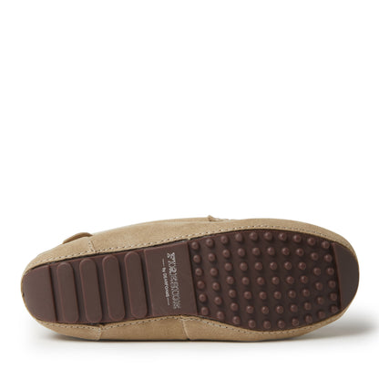 Women's Fireside by Dearfoams Mel Genuine Shearling Moccasin - US 7206