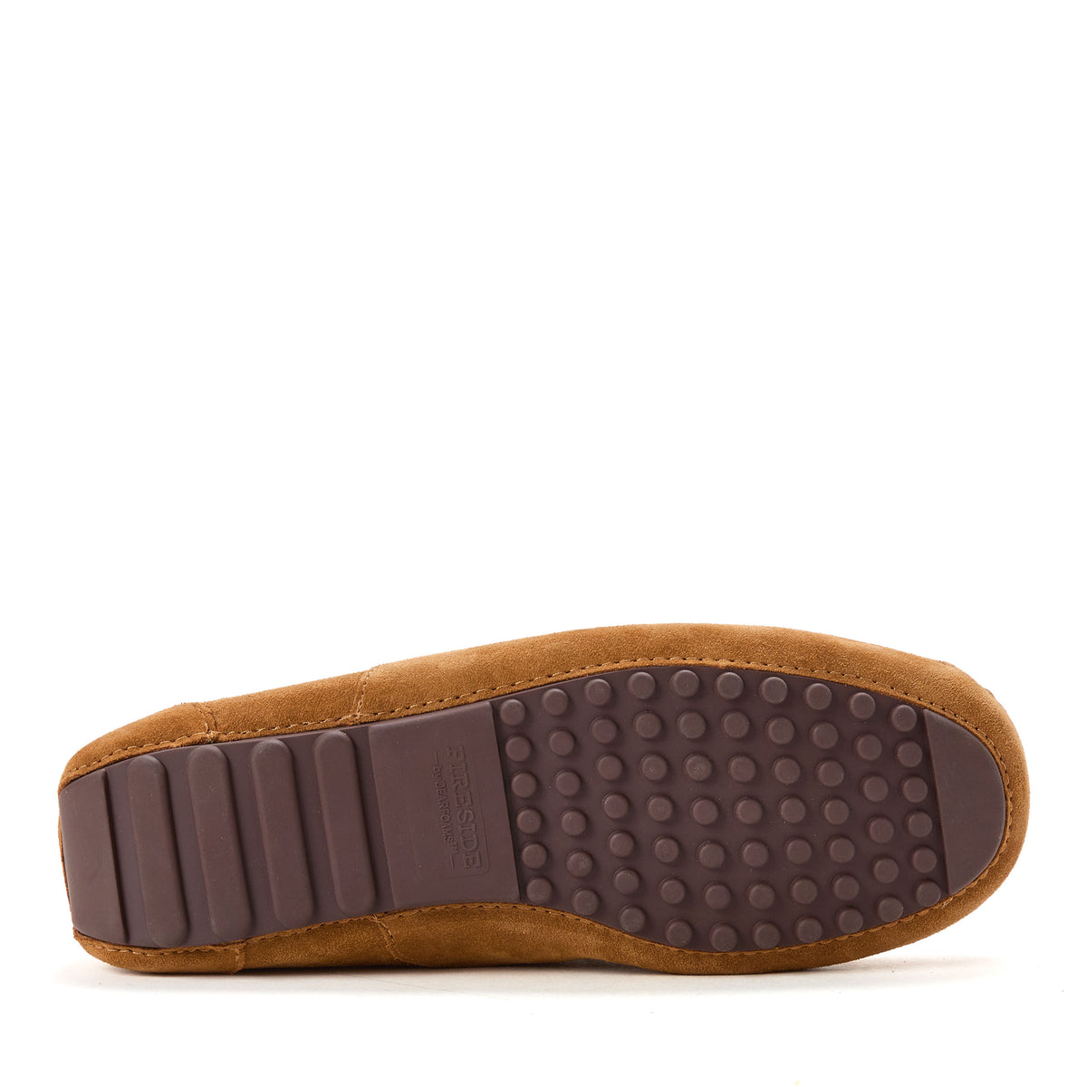 Men's Fireside by Dearfoams Melbourne Genuine Shearling Moccasin Slipper - US 6375