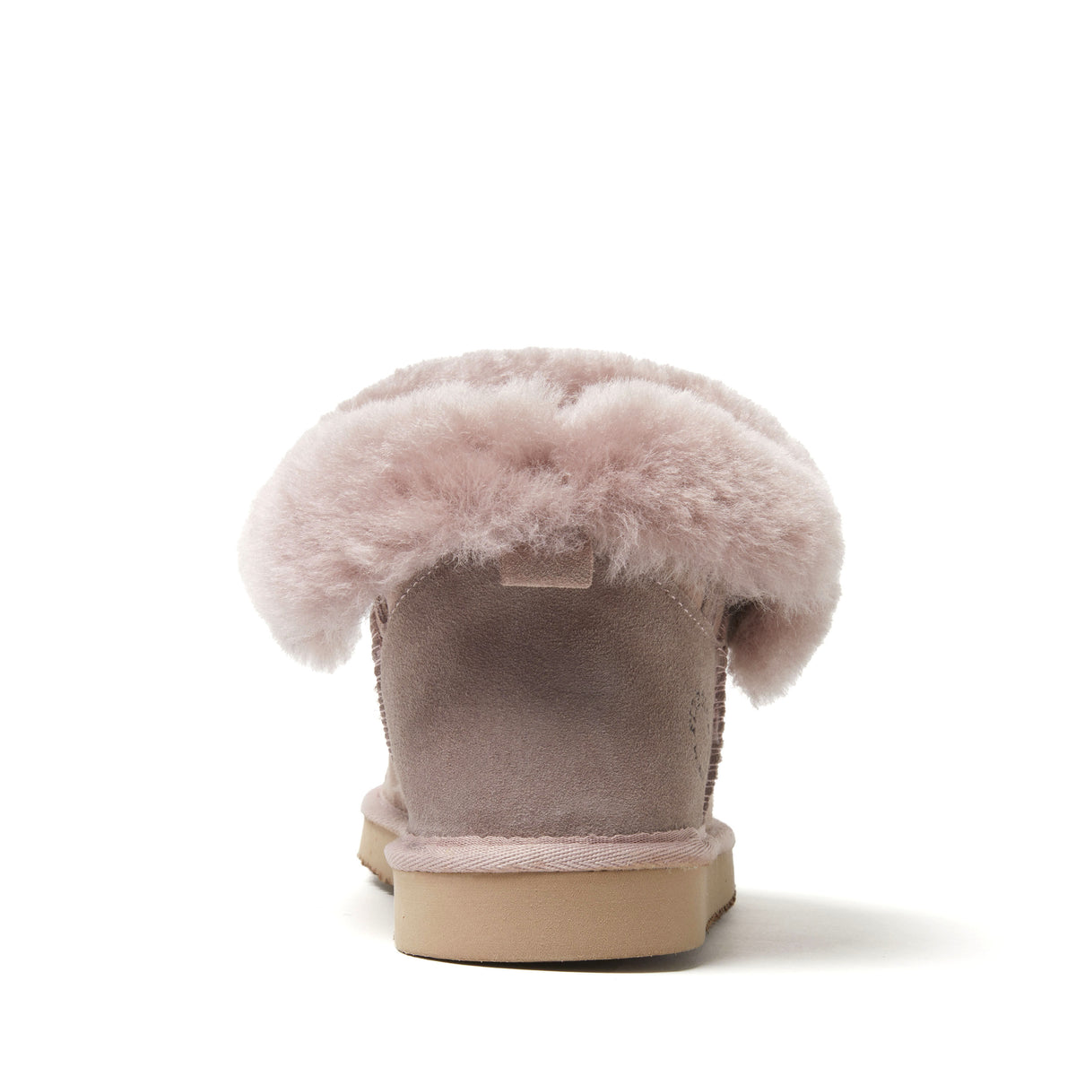 Women's Fireside by Dearfoams Perth Genuine Shearling Foldover Boot Slipper - US 7006