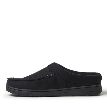 Men's Brendan Perforated Microsuede Moc Toe Clog - US 9161