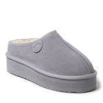 Women's Fireside by Dearfoams Queenstown Platform Genuine Shearling Clog - US 6373
