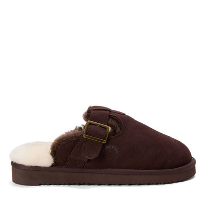 Women's Fireside by Dearfoams Maitland Genuine Shearling Scuff - US 9251
