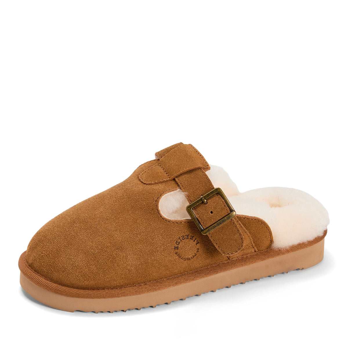 Women's Fireside by Dearfoams Maitland Genuine Shearling Scuff - US 7270