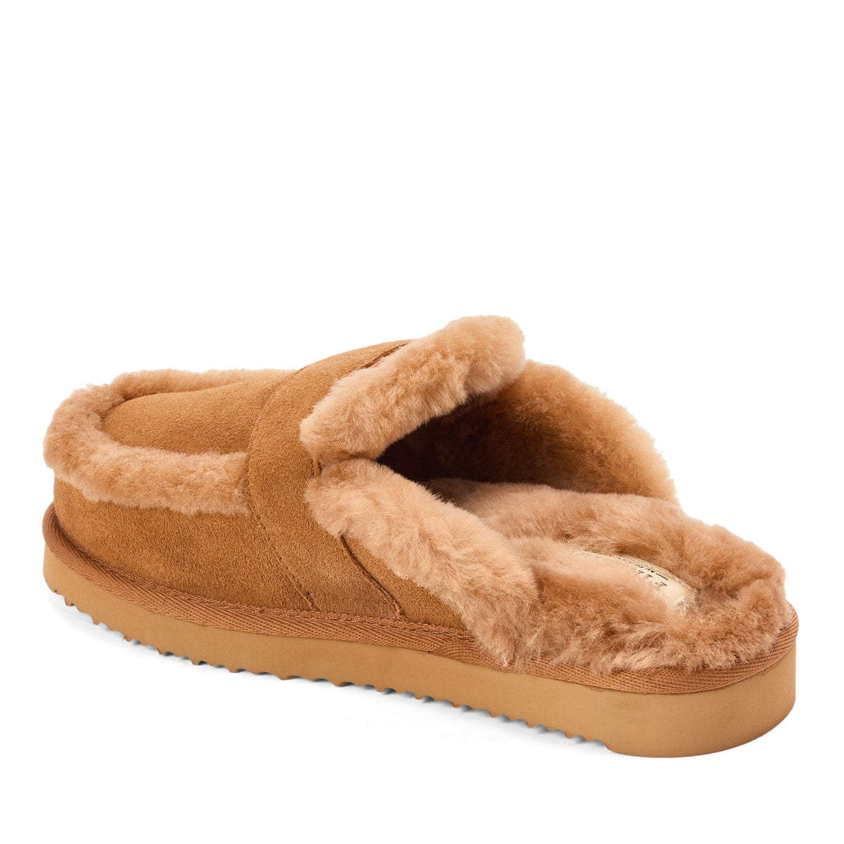Women's Fireside by Dearfoams Richmond Genuine Shearling Scuff - US 9499