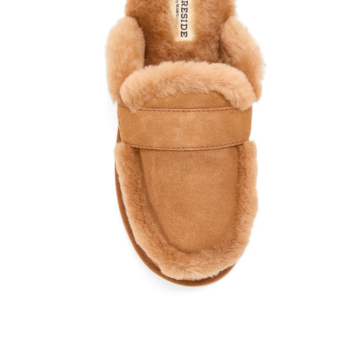 Women's Fireside by Dearfoams Richmond Genuine Shearling Scuff - US 9499