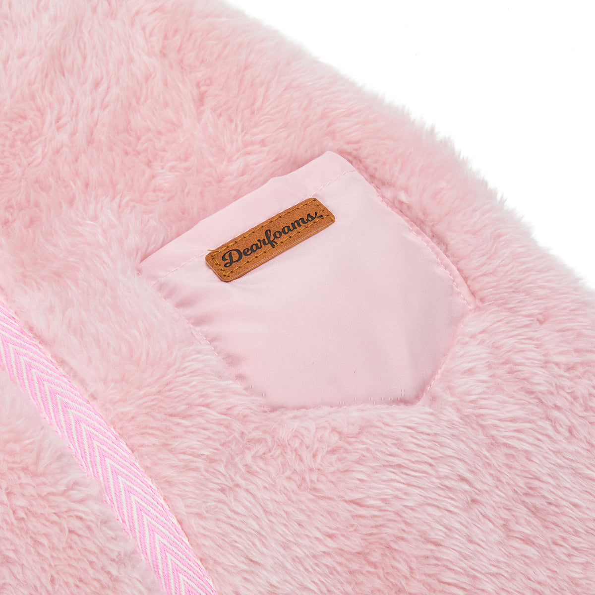 Plush Dog Jacket in Pink - US 1448